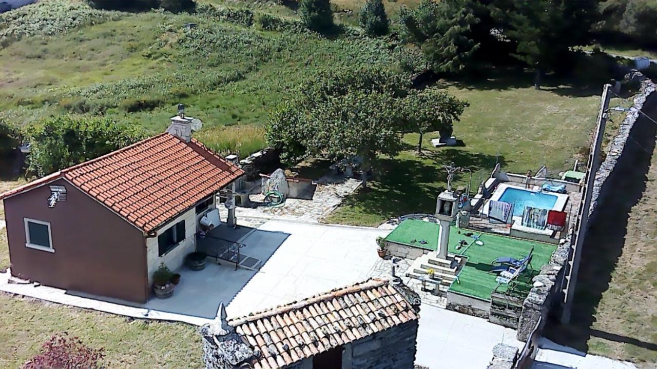 Cabana Refugio Barbanza Boiro Bagian luar foto