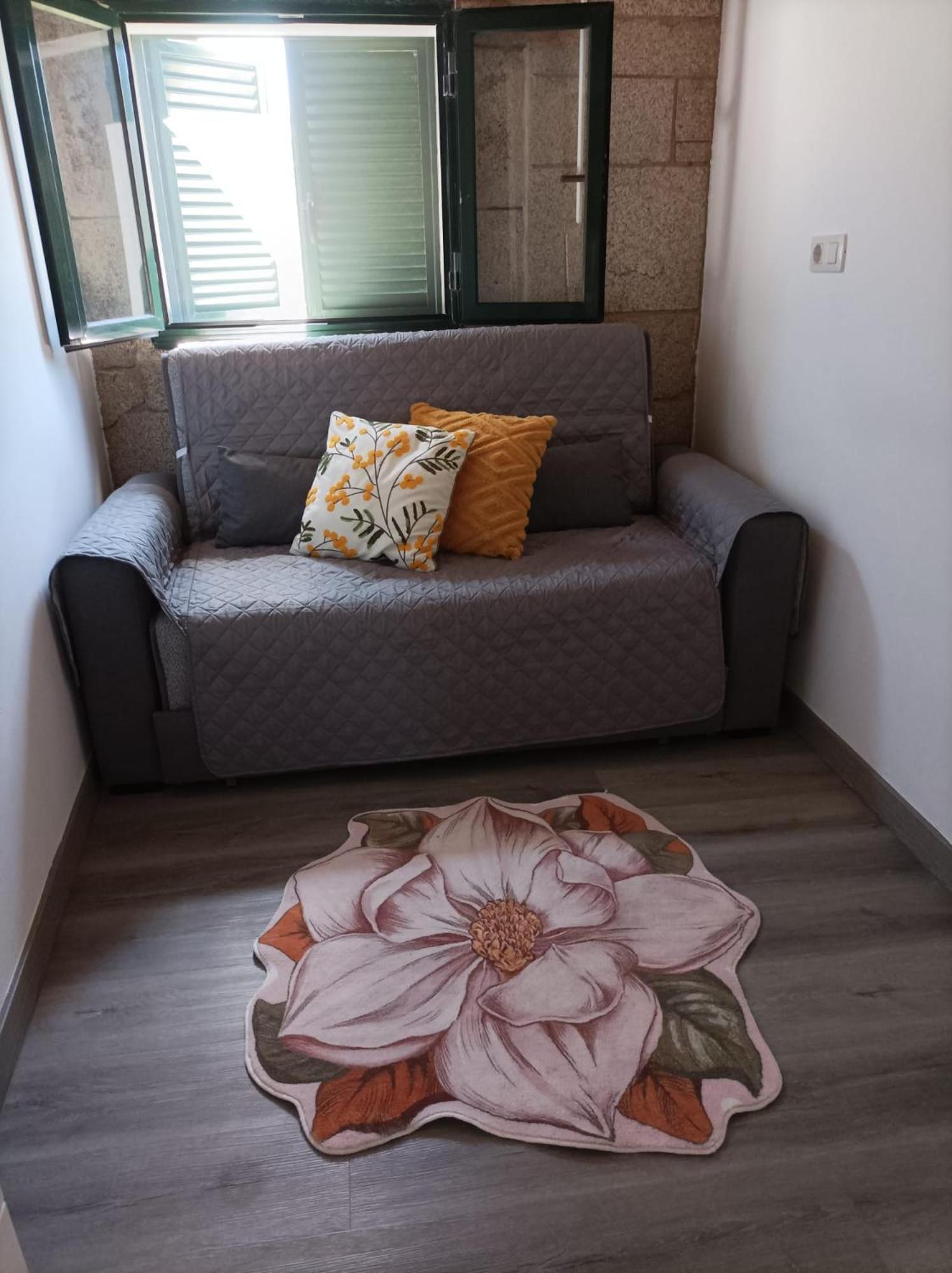 Cabana Refugio Barbanza Boiro Bagian luar foto